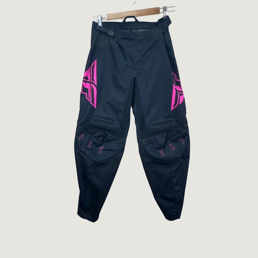 Fly Racing F-16 Motocross Pants Mens 30 Black Pink MX Dirt Bike Racing Gear